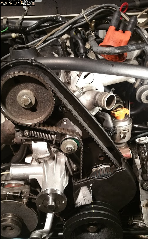 Volvo 200 -- 244 timing belt job