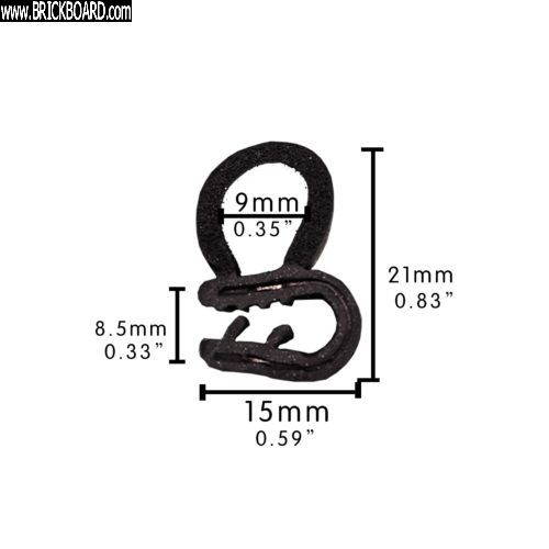 Volvo 200 -- Trunk seal 21mm high