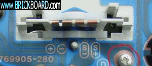 Volvo 900 -- instrument cluster connector plug