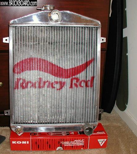 Volvo 444-544 -- 1961 544 aluminum radiator